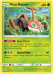 Mow Rotom Ultra Prism Pokemon Card