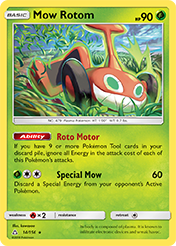 Mow Rotom Ultra Prism Card List