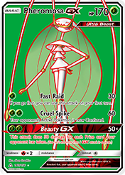 Pheromosa-GX Ultra Prism Pokemon Card