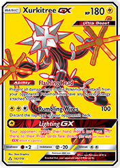 Xurkitree-GX Ultra Prism Pokemon Card