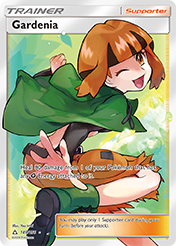Gardenia Ultra Prism Pokemon Card