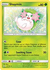Shaymin Ultra Prism Pokemon Card