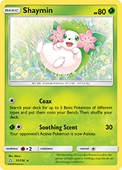 Shaymin Ultra Prism Card List