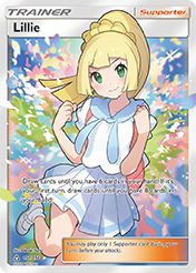 Lillie Ultra Prism Pokemon Card