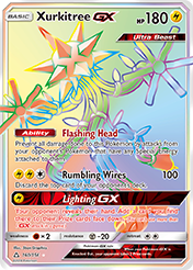 Xurkitree-GX Ultra Prism Pokemon Card