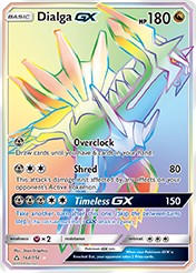 Dialga-GX Ultra Prism Pokemon Card