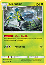 Araquanid Ultra Prism Pokemon Card