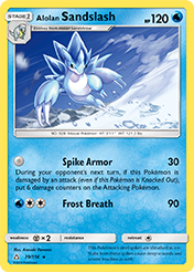 Alolan Sandslash Ultra Prism Pokemon Card