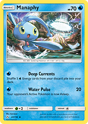 Manaphy Ultra Prism Pokemon Card