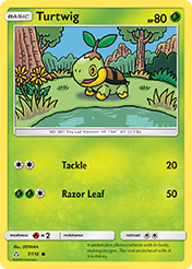 Turtwig Ultra Prism Pokemon Card