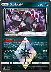 Darkrai ◇ Ultra Prism Pokemon Card