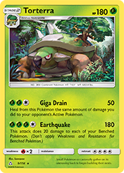 Torterra Ultra Prism Card List