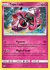 Tapu Lele Ultra Prism Pokemon Card