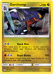 Garchomp Ultra Prism Pokemon Card