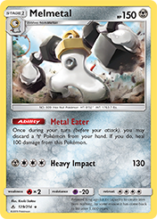 Melmetal Unbroken Bonds Pokemon Card