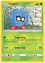 Tangela Unbroken Bonds Pokemon Card