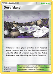 Dust Island Unbroken Bonds Pokemon Card
