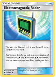 Electromagnetic Radar Unbroken Bonds Pokemon Card