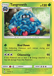 Tangrowth Unbroken Bonds Card List