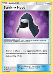 Stealthy Hood Unbroken Bonds Pokemon Card