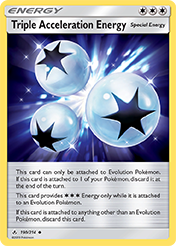 Triple Acceleration Energy Unbroken Bonds Pokemon Card