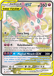 Card image - Gardevoir & Sylveon-GX - 205 from Unbroken Bonds