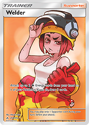 Welder Unbroken Bonds Pokemon Card