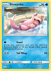 Slowpoke Unbroken Bonds Pokemon Card
