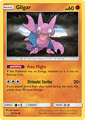 Gligar Unbroken Bonds Pokemon Card