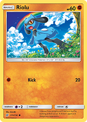 Riolu Unified Minds Pokemon Card