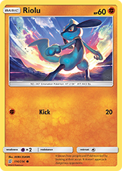 Riolu Unified Minds Pokemon Card