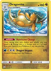 Dragonite Unified Minds Pokemon Card