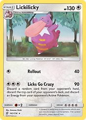 Lickilicky Unified Minds Pokemon Card