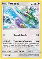 Tornadus Unified Minds Pokemon Card
