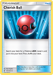 Cherish Ball Unified Minds Pokemon Card