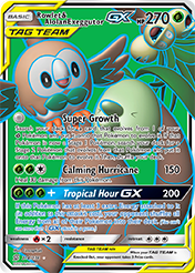 Rowlet & Alolan Exeggutor-GX