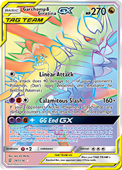 Garchomp & Giratina-GX Unified Minds Pokemon Card