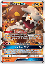 Heatran-GX Unified Minds Pokemon Card