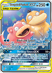 Slowpoke & Psyduck-GX Unified Minds Pokemon Card