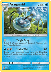 Araquanid Unified Minds Pokemon Card