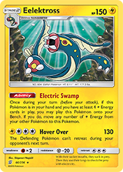 Eelektross Unified Minds Pokemon Card