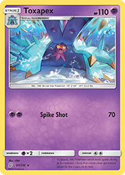Toxapex Unified Minds Pokemon Card