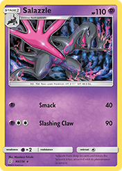 Salazzle Unified Minds Pokemon Card