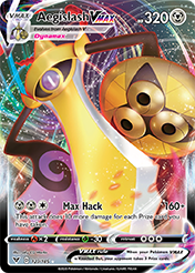Aegislash VMAX Vivid Voltage Pokemon Card