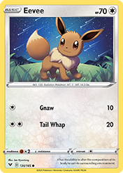 Eevee Vivid Voltage Pokemon Card