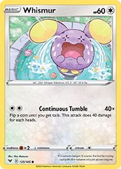 Whismur Vivid Voltage Pokemon Card