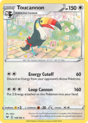 Toucannon Vivid Voltage Pokemon Card