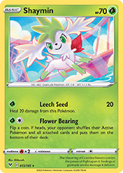 Shaymin Vivid Voltage Card List