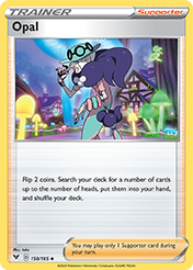 Opal Vivid Voltage Pokemon Card
