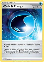 Wash Water Energy Vivid Voltage Pokemon Card
